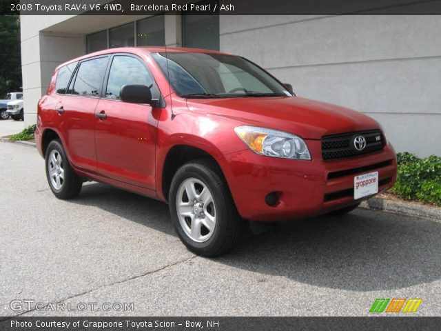 2008 Toyota RAV4 V6 4WD in Barcelona Red Pearl