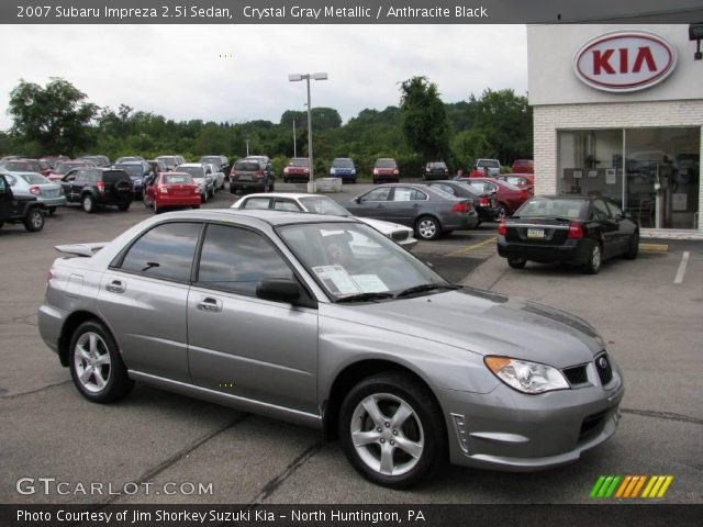 2007 Subaru Impreza 2.5i Sedan in Crystal Gray Metallic