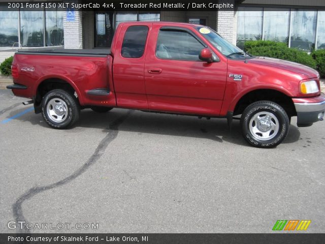 2001 Ford F150 XLT SuperCab 4x4 in Toreador Red Metallic