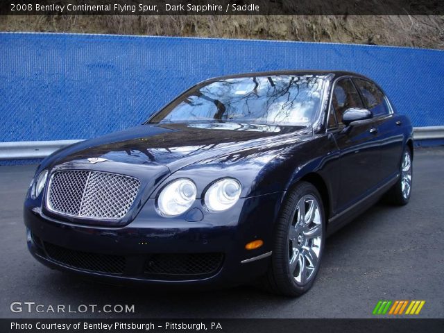 2008 Bentley Continental Flying Spur  in Dark Sapphire