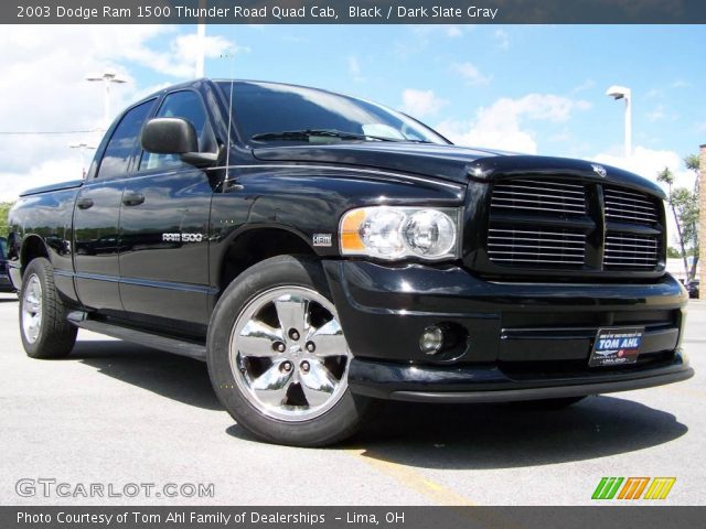 2003 Dodge Ram 1500 Thunder Road Quad Cab in Black