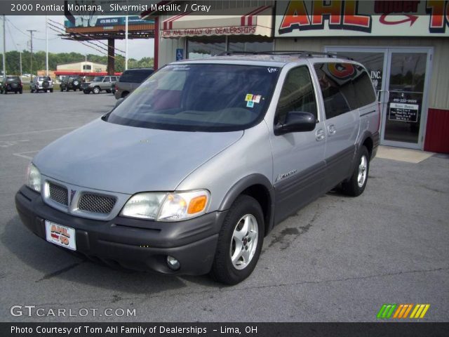 2000 Pontiac Montana  in Silvermist Metallic