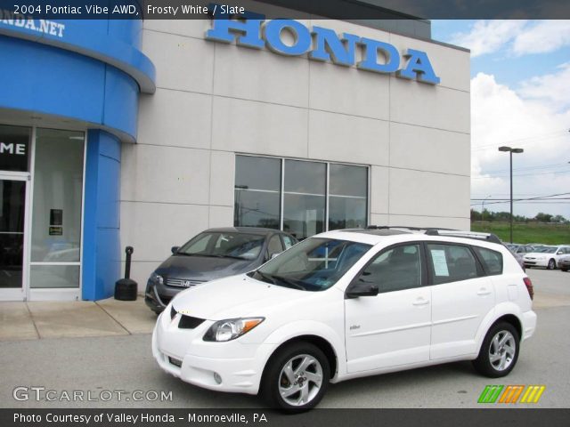 2004 Pontiac Vibe AWD in Frosty White