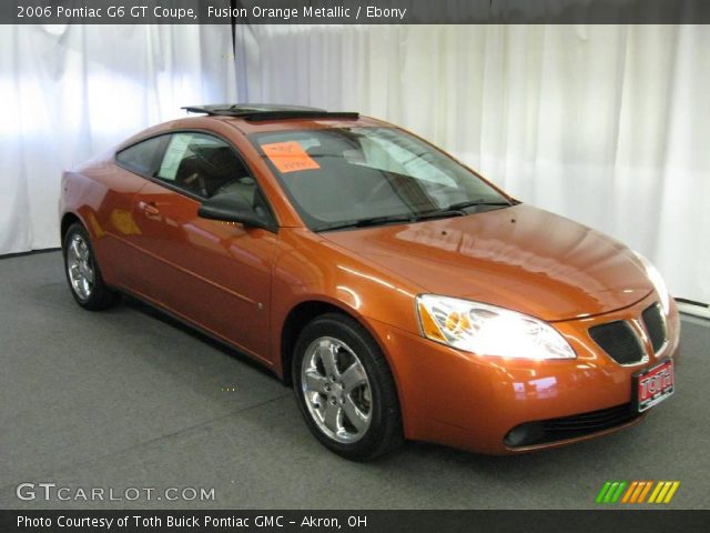 2006 Pontiac G6 GT Coupe in Fusion Orange Metallic