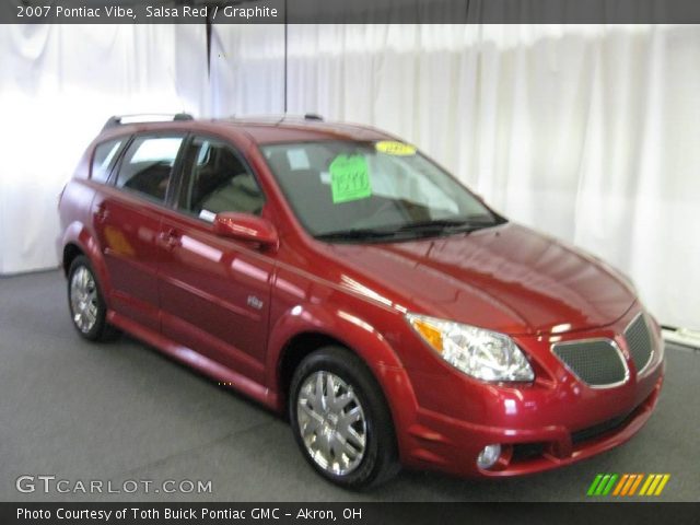 2007 Pontiac Vibe  in Salsa Red