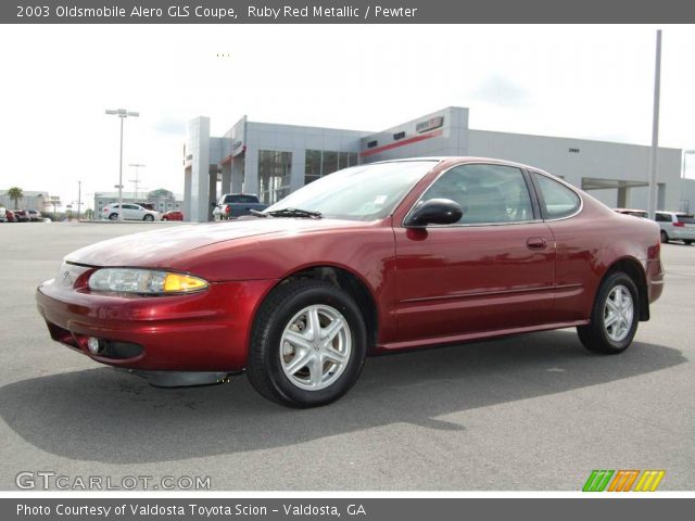 2003 Oldsmobile Alero GLS Coupe in Ruby Red Metallic