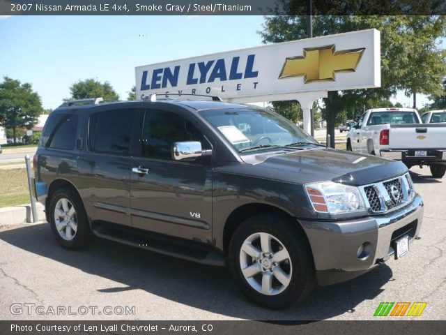 2007 Nissan Armada LE 4x4 in Smoke Gray
