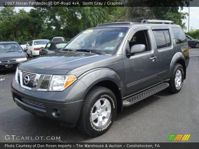 2007 Nissan Pathfinder SE Off-Road 4x4 in Storm Gray