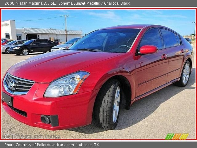 2008 Nissan Maxima 3.5 SE in Sonoma Sunset Metallic