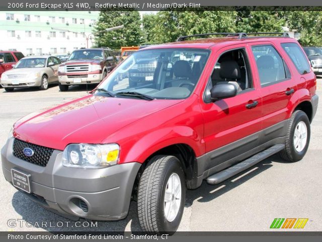 2006 Ford Escape XLS 4WD in Redfire Metallic