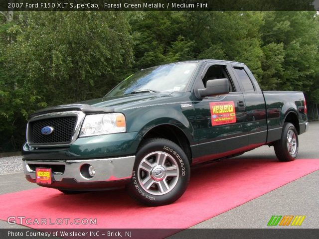 2007 Ford F150 XLT SuperCab in Forest Green Metallic