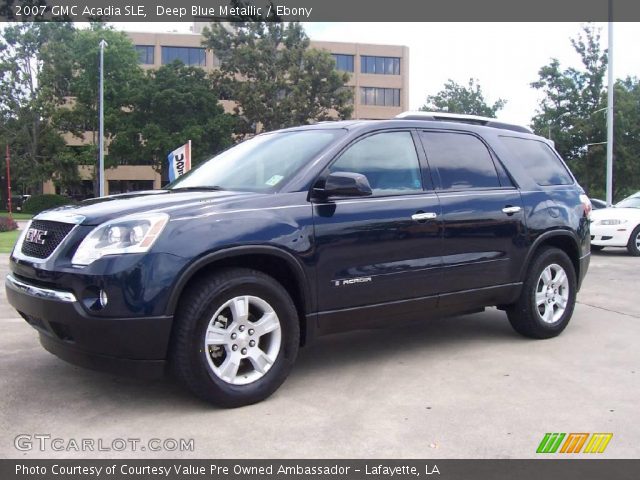 2007 GMC Acadia SLE in Deep Blue Metallic