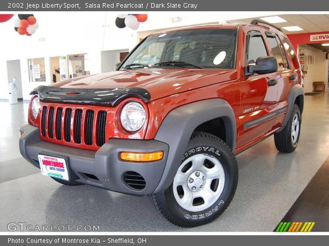 2002 Jeep Liberty Sport in Salsa Red Pearlcoat
