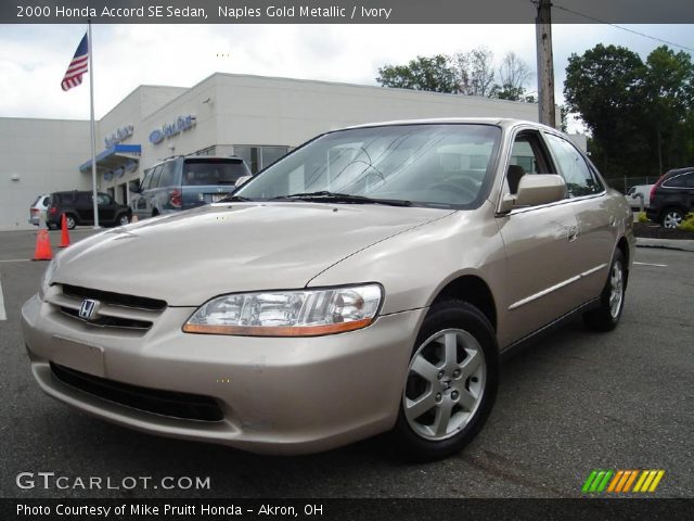 2000 Honda Accord SE Sedan in Naples Gold Metallic