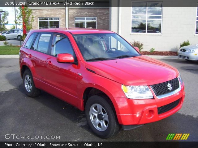 2008 Suzuki Grand Vitara 4x4 in Vivid Red