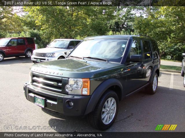 2007 Land Rover LR3 V8 SE in Tonga Green Pearl