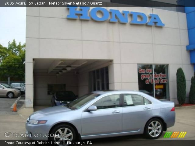 2005 Acura TSX Sedan in Meteor Silver Metallic