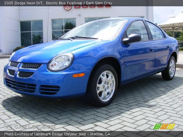 2005 Dodge Neon SXT in Electric Blue Pearlcoat