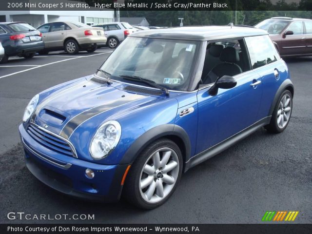 2006 Mini Cooper S Hardtop in Hyper Blue Metallic