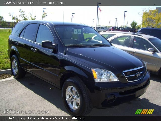 2005 Kia Sorento LX in Ebony Black