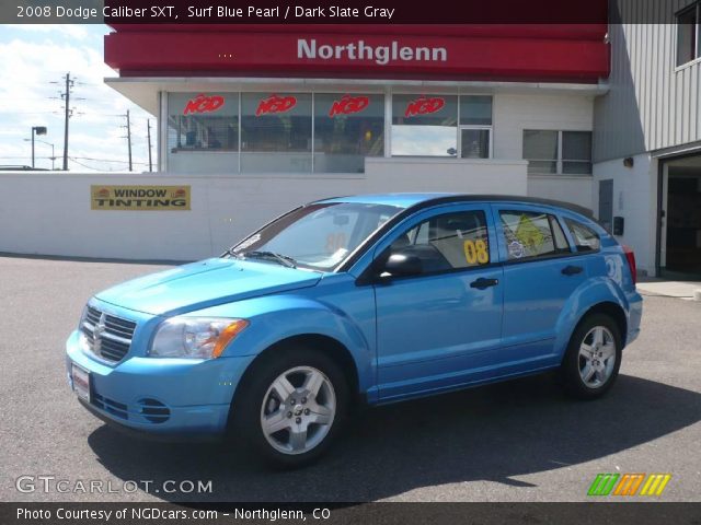 2008 Dodge Caliber SXT in Surf Blue Pearl