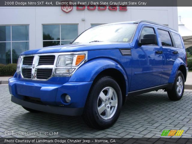 2008 Dodge Nitro SXT 4x4 in Electric Blue Pearl