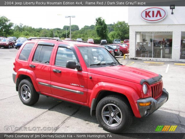 2004 Jeep Liberty Rocky Mountain Edition 4x4 in Flame Red