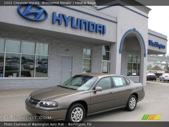 2003 Chevrolet Impala  in Bronzemist Metallic