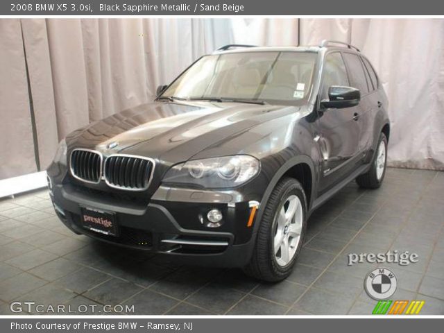 2008 BMW X5 3.0si in Black Sapphire Metallic