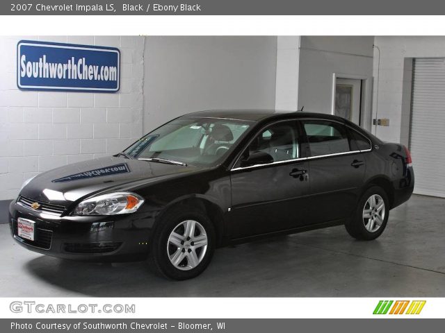2007 Chevrolet Impala LS in Black