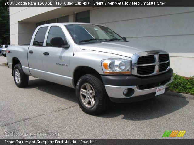 2006 Dodge Ram 1500 SLT TRX Quad Cab 4x4 in Bright Silver Metallic