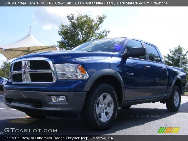 2009 Dodge Ram 1500 TRX Crew Cab in Deep Water Blue Pearl