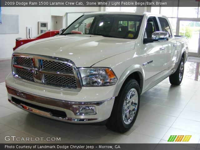 2009 Dodge Ram 1500 Laramie Crew Cab in Stone White