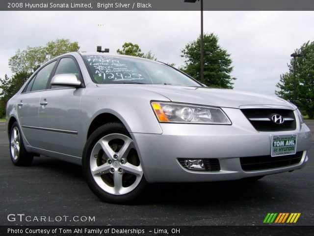 2008 Hyundai Sonata Limited in Bright Silver