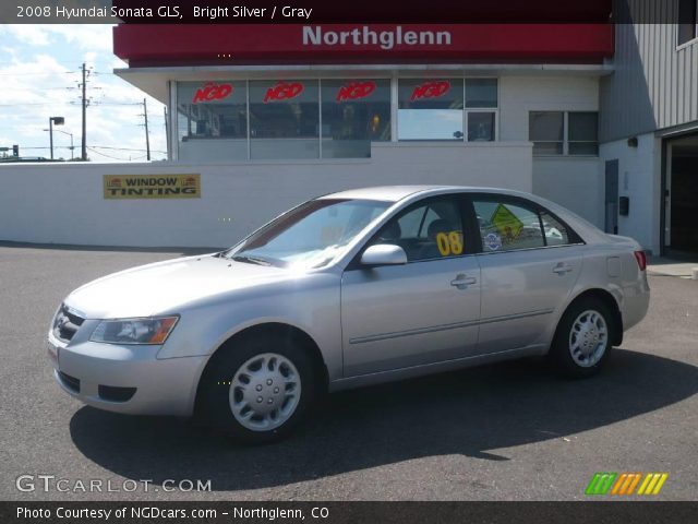 2008 Hyundai Sonata GLS in Bright Silver