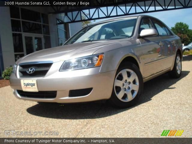 2008 Hyundai Sonata GLS in Golden Beige