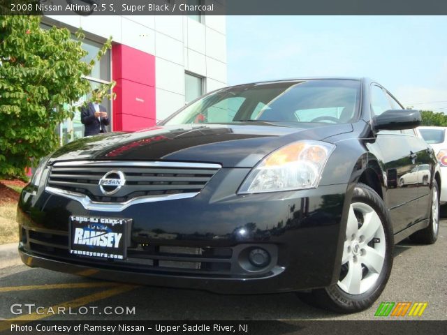 2008 Nissan Altima 2.5 S in Super Black