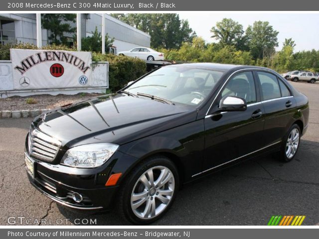 2008 Mercedes-Benz C 300 4Matic Luxury in Black