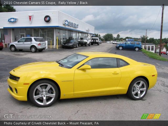 2010 Chevrolet Camaro SS Coupe in Rally Yellow