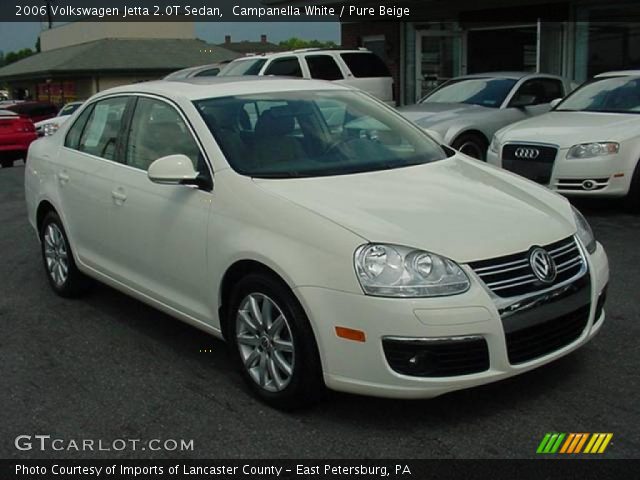 2006 Volkswagen Jetta 2.0T Sedan in Campanella White