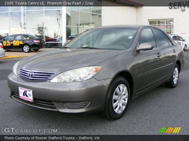 2005 Toyota Camry LE in Phantom Gray Pearl