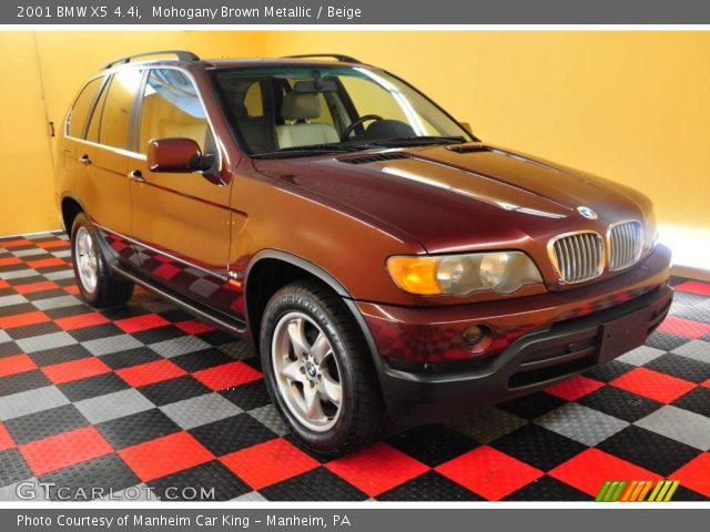 2001 BMW X5 4.4i in Mohogany Brown Metallic