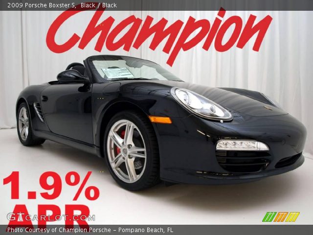 2009 Porsche Boxster S in Black