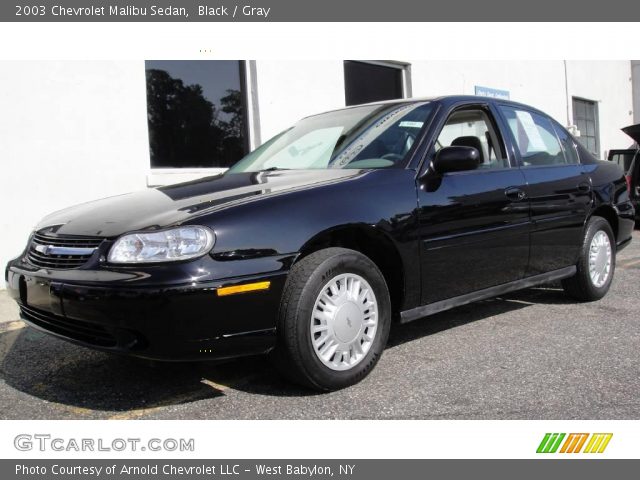 2003 Chevrolet Malibu Sedan in Black