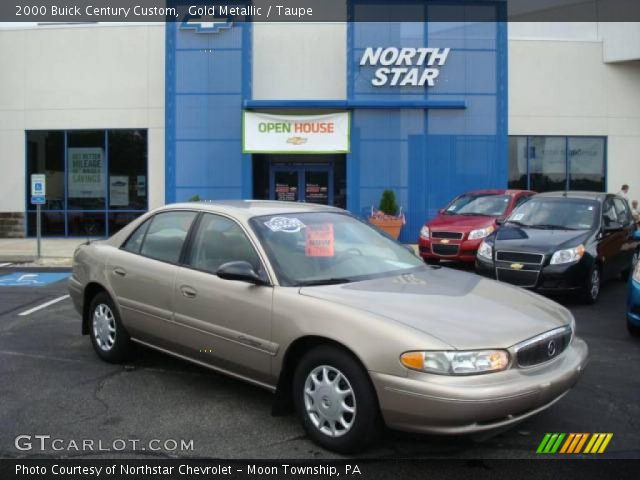 2000 Buick Century Custom in Gold Metallic