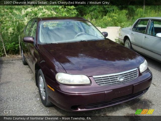 1997 Chevrolet Malibu Sedan in Dark Cherry Red Metallic