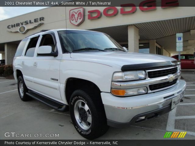 2001 Chevrolet Tahoe LT 4x4 in Summit White