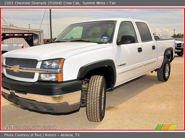 2003 Chevrolet Silverado 2500HD Crew Cab in Summit White