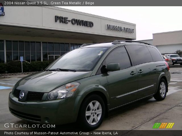 2004 Nissan Quest 3.5 SL in Green Tea Metallic