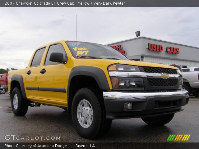 2007 Chevrolet Colorado LT Crew Cab in Yellow